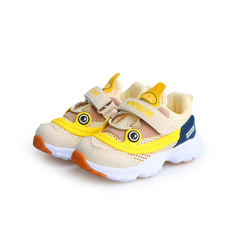 Baby Sports Shoes Baby Toddler Shoes Soft Bottom Non-slip Breathable Boys And Girls Shoes