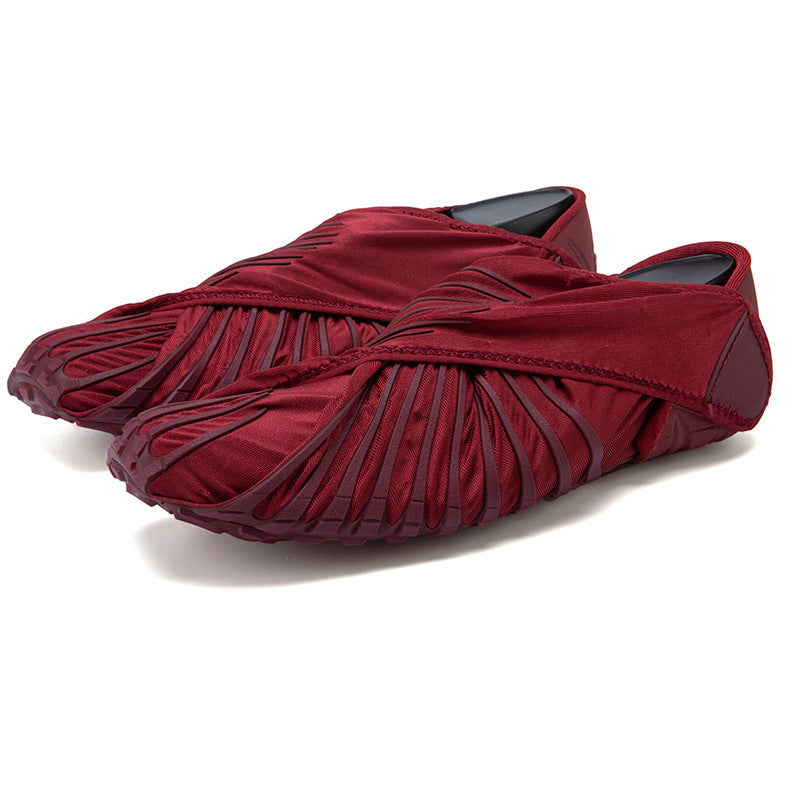 Men S Fitness Treadmill Shoes Women S Portable Bat Wrapped Cloth Shoes