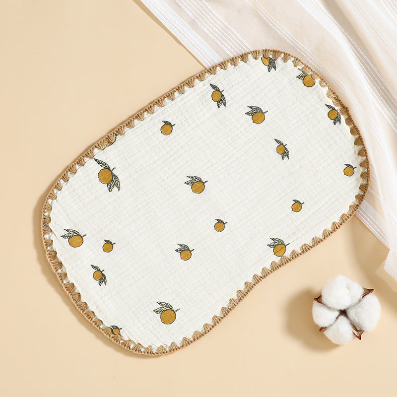 Newborn Baby 10-layer Cotton Cloth Flat Pillow