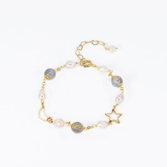 Women's Natural Crystal Bracelet