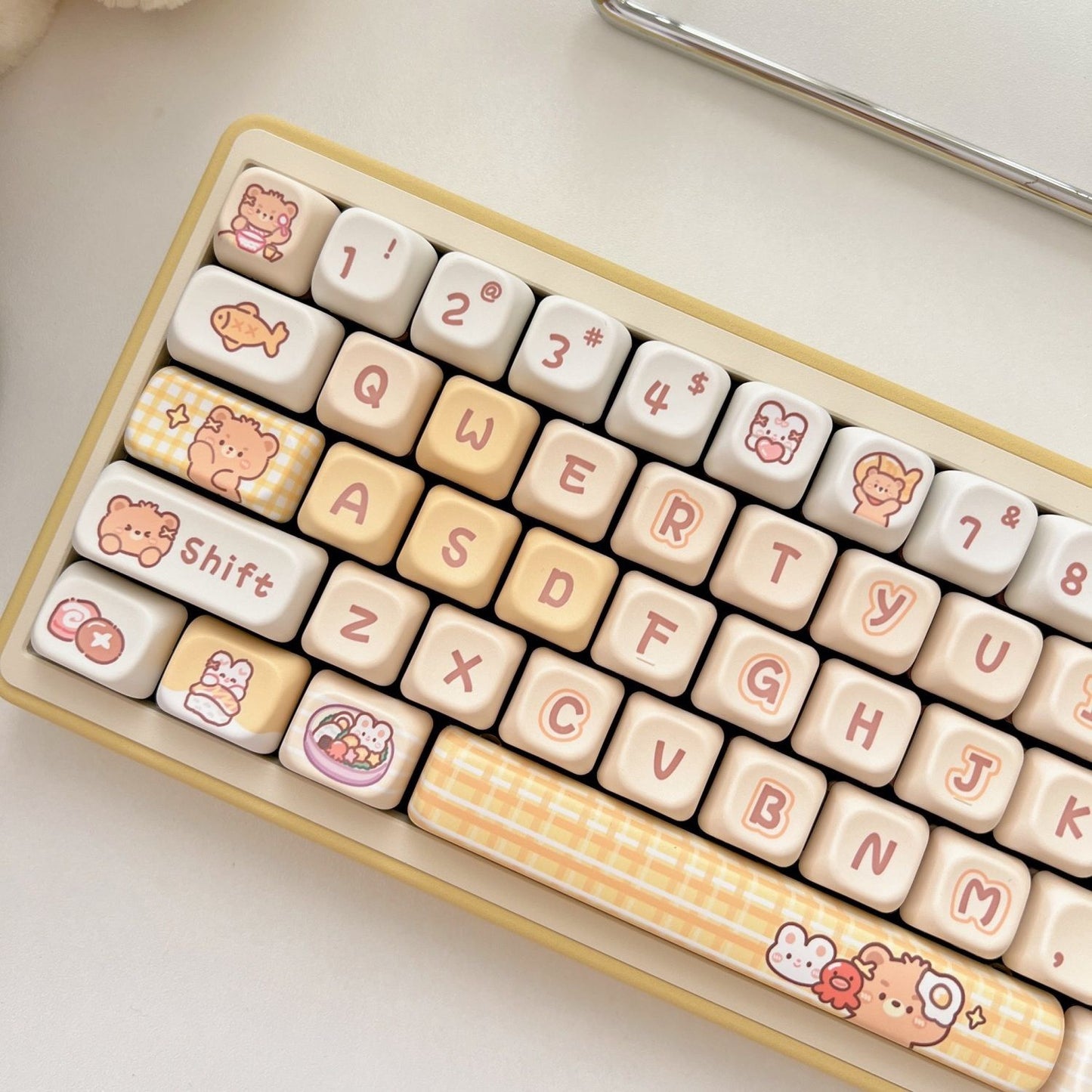 Key Cap EOA Height PBT Material Heat Sublimation High Aesthetic Value