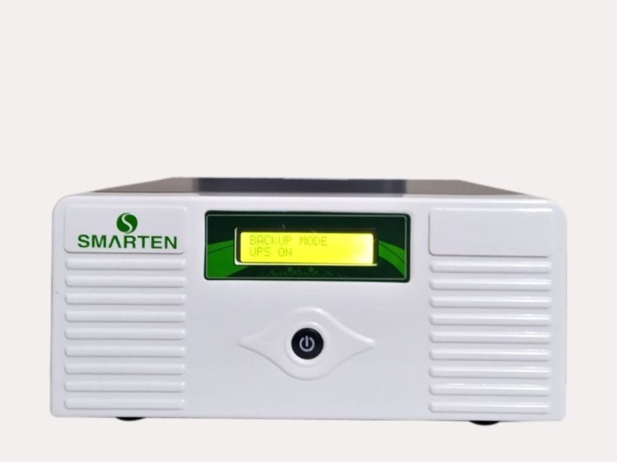 Smarten Pure Sine Wave Ips Ups Unit 500va 380 Watt 12v For 2 Fan 4 Lights
