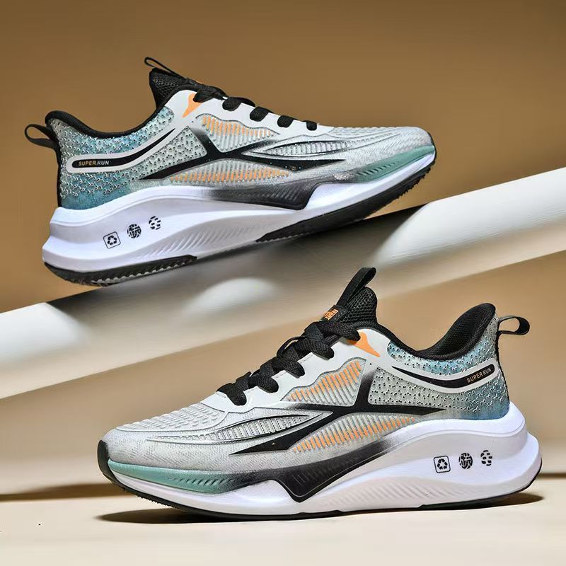 Ultralight Running Shoes Sneaker Breathable Shock Absorption Soft Bottom