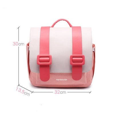 New Popular Campus School Bags Children Candy Color Backpacks