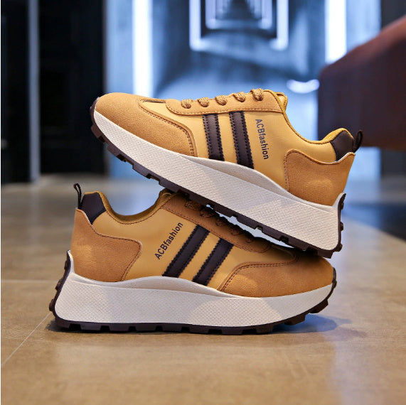 Ladies' Versatile Thick Soled Casual Shoes, Height Increasing Shoes