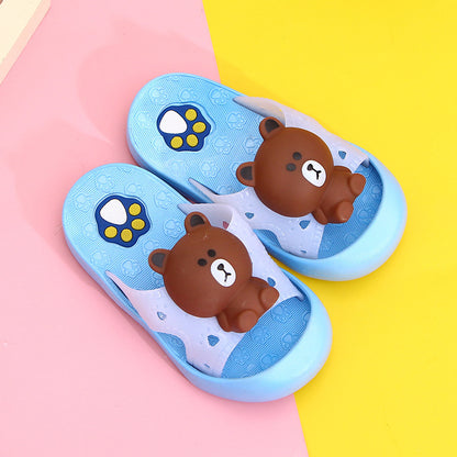 PVC massage slippers