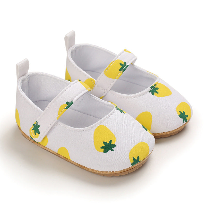 Baby Toddler Shoes Soft Rubber Sole Indoor Soft Sole Princess Shoes