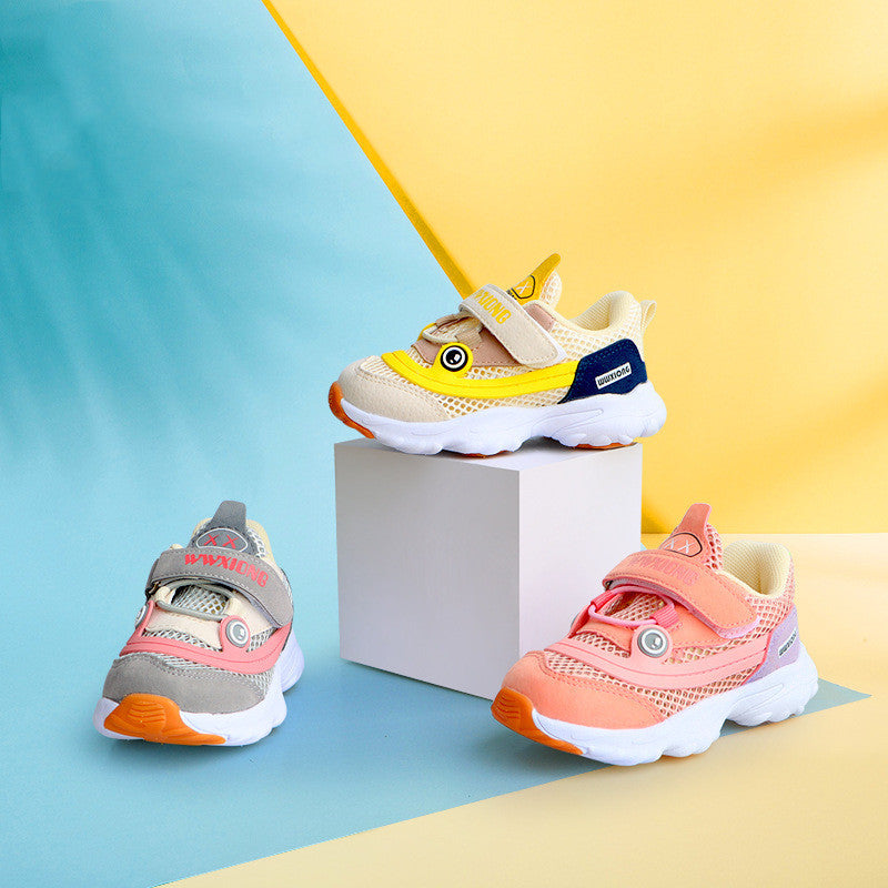 Baby Sports Shoes  Baby Toddler Shoes Soft Bottom Non-slip Breathable Boys And Girls Shoes