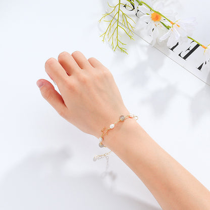Women's Natural Crystal Bracelet