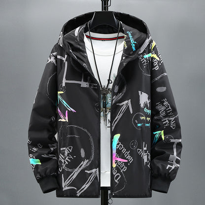 Trendy Colorful Handsome Student Fashion Brand Jacket