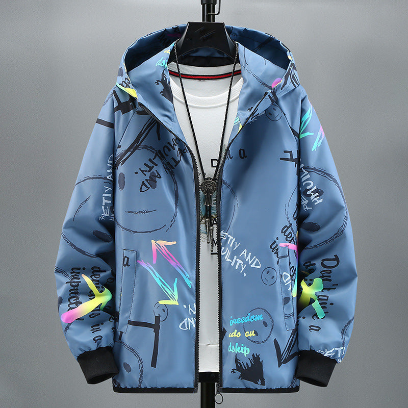 Trendy Colorful Handsome Student Fashion Brand Jacket