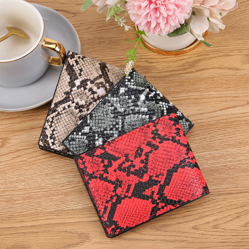 Fashion Retro Creative Printing Men's Short Wallet