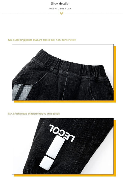 Boys' Denim Trousers Trousers Children's Clothing