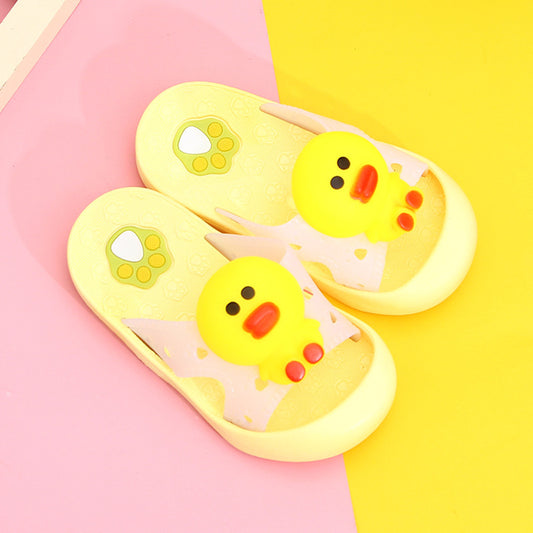 PVC massage slippers