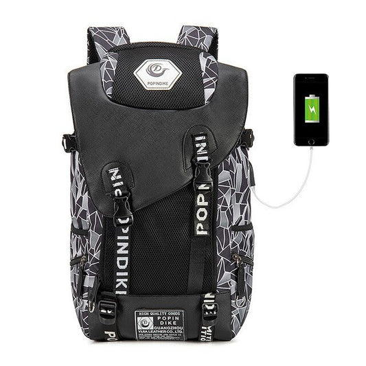 USB computer backpack
