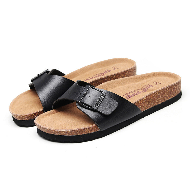 Fashion Flat For Outdoors Non-slip Holiday Travel Beach Slippers