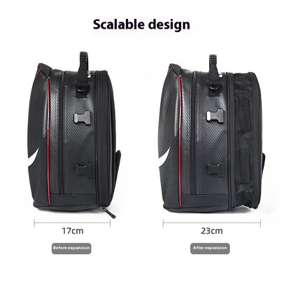 Multifunctional Motorcycle Hard Shell Rear Seat Shoulder Messenger Bag