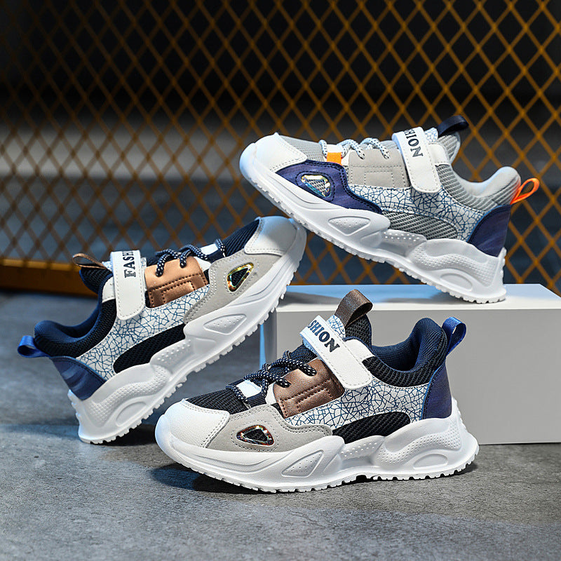 Children's Boys Running Simple Korean Style All-matching Shoes
