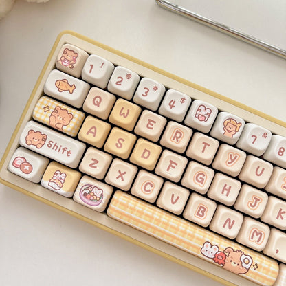 Key Cap EOA Height PBT Material Heat Sublimation High Aesthetic Value