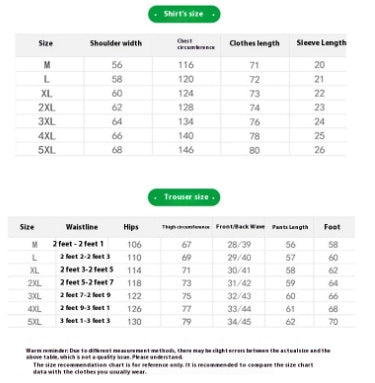 Printed Shirt Men's Beach Suit Summer Seaside Vacation Ice Silk Beach Pants Short Sleeve Men