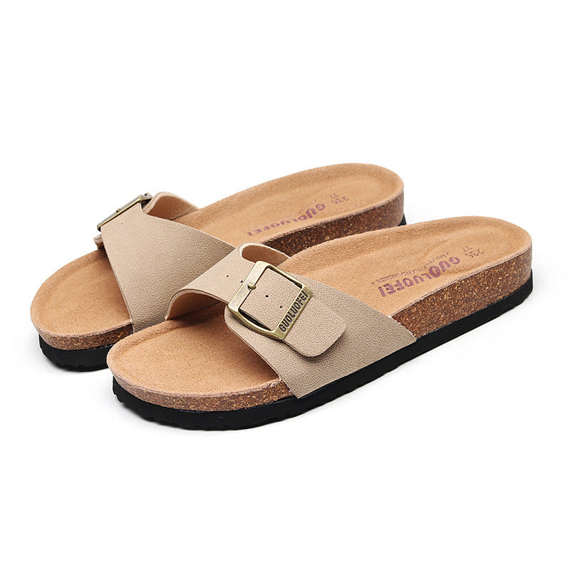 Fashion Flat For Outdoors Non-slip Holiday Travel Beach Slippers