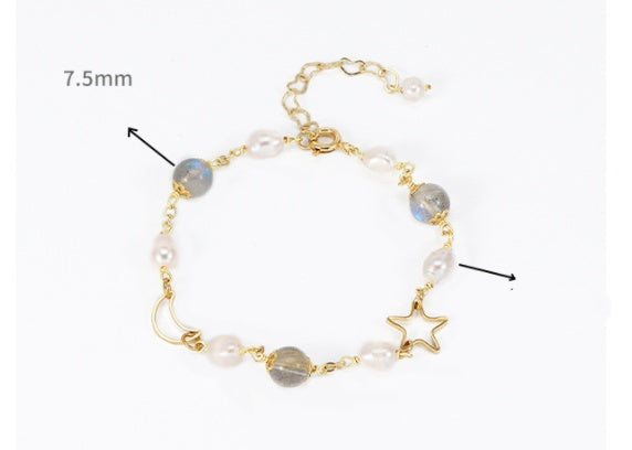 Women's Natural Crystal Bracelet