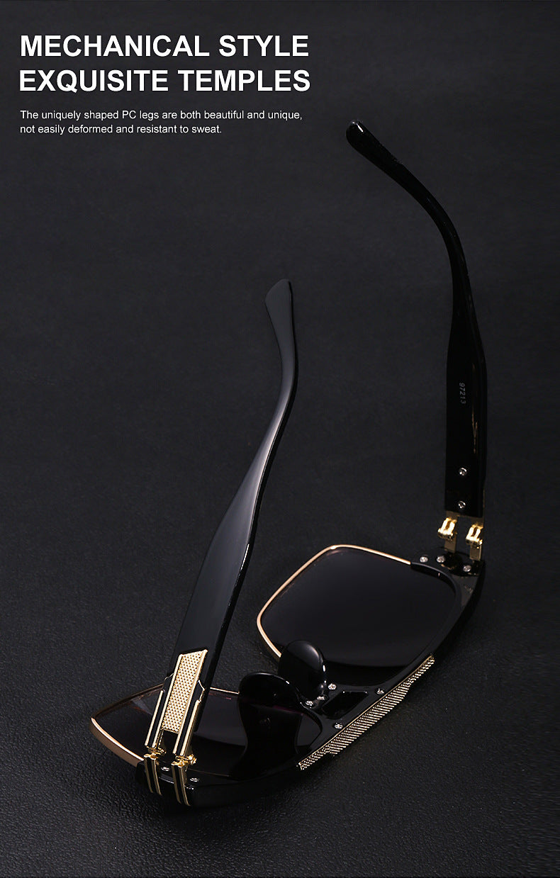 Men's Sunglasses Driving Large Frame Retro