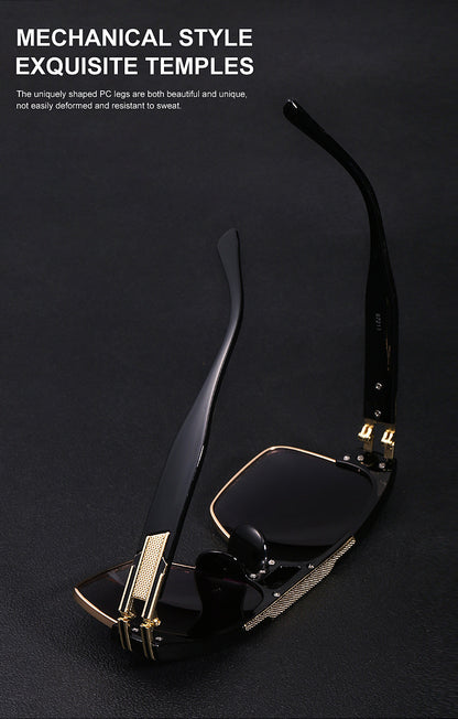 Men's Sunglasses Driving Large Frame Retro