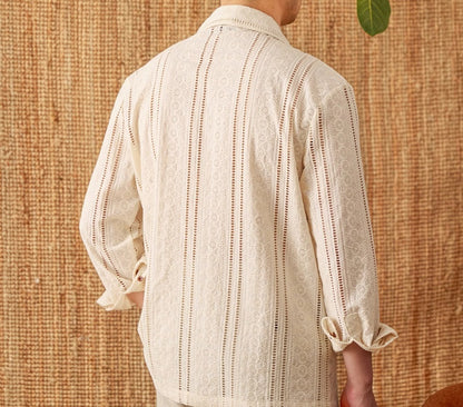 Cotton Long-sleeved Shirt Fashion Shirt