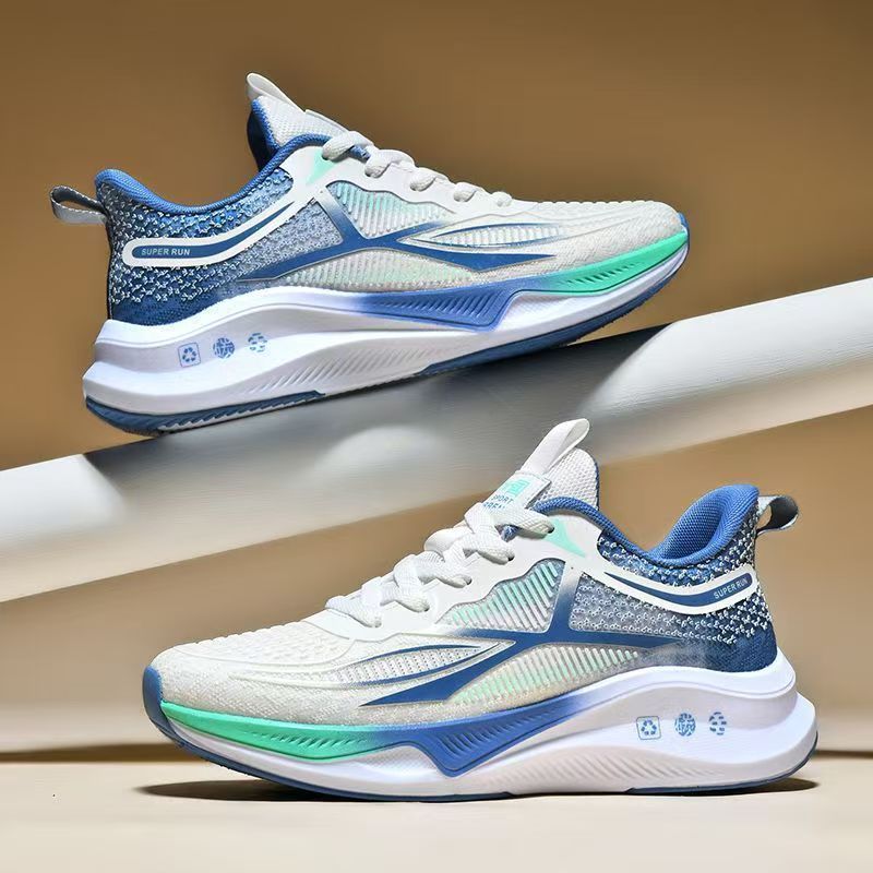 Ultralight Running Shoes Sneaker Breathable Shock Absorption Soft Bottom