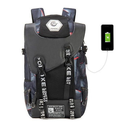 USB computer backpack