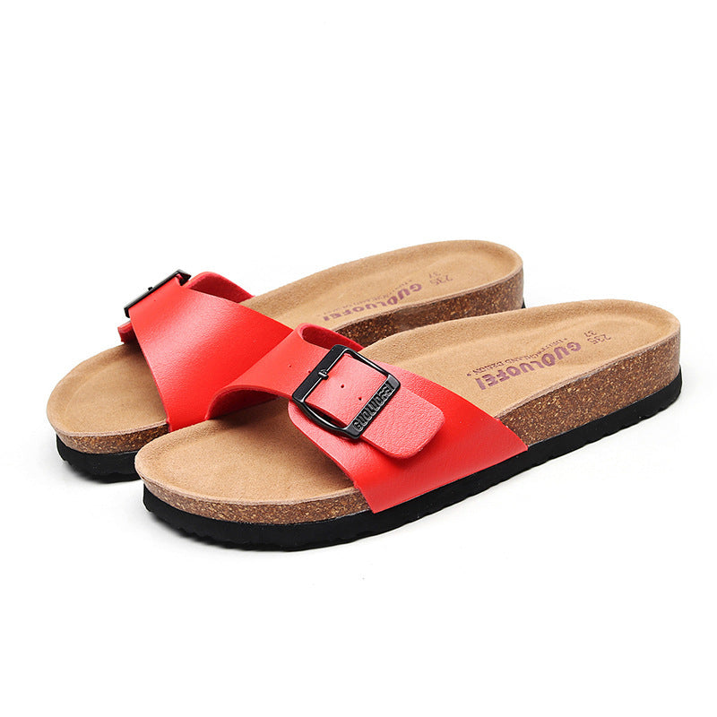 Fashion Flat For Outdoors Non-slip Holiday Travel Beach Slippers