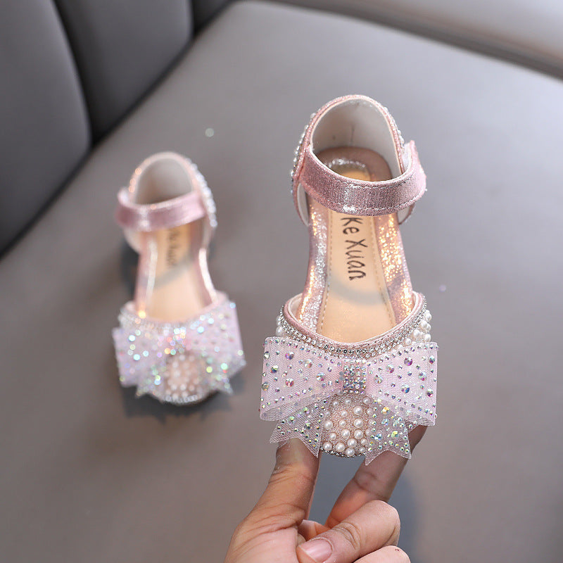 Korean Style Girl Princess Casual Performance Leather Shoes