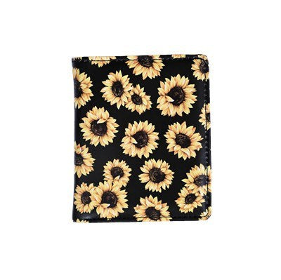 Vintage Skull Print Women's Zipper Wallet