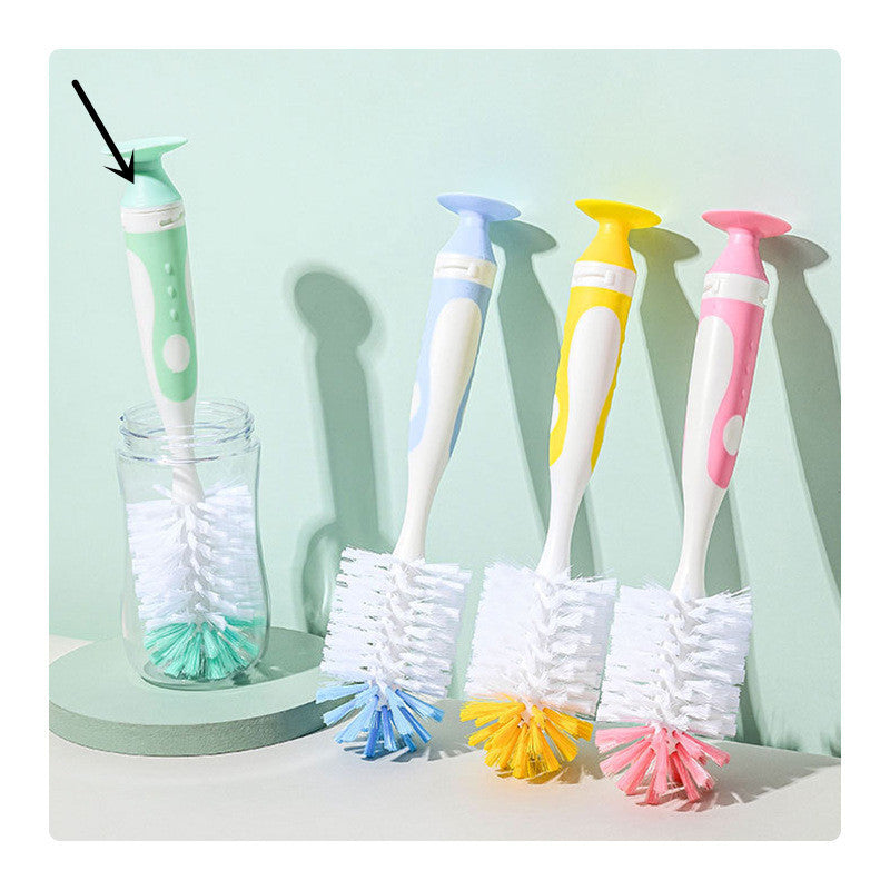 Baby Nylon Bottle Brush Nipple Water Cup Cleaning Brush