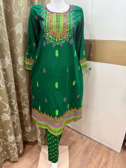 সিম্পল ব্লক থ্রি পিস