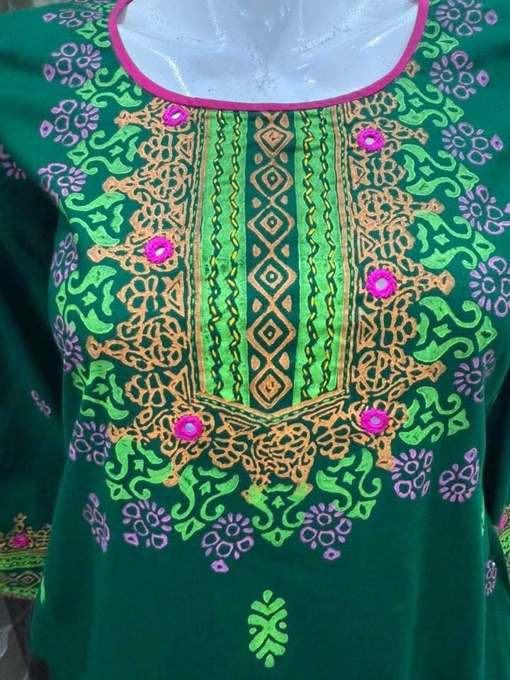 সিম্পল ব্লক থ্রি পিস