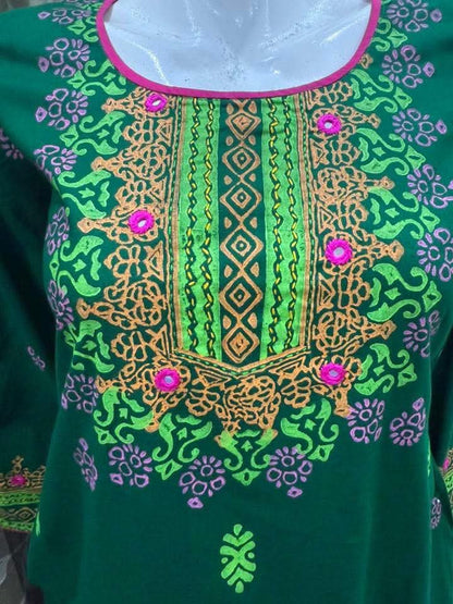 সিম্পল ব্লক থ্রি পিস