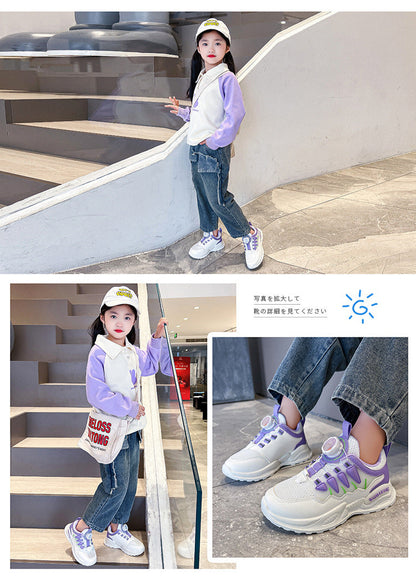 Spring new sports shoes for boys and girls fashionable