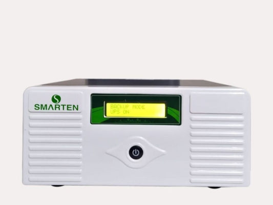 Smarten Pure Sine Wave Ips Ups Unit 500va 380 Watt 12v For 2 Fan 4 Lights