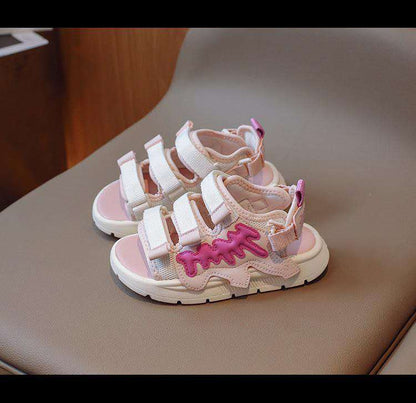 Summer new versatile Velcro casual beach sports sandals