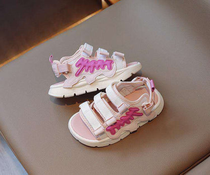 Summer new versatile Velcro casual beach sports sandals