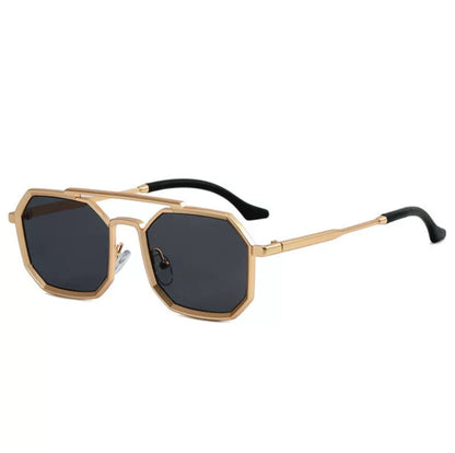 European And American Saibo Future Punk Double Beam Sunglasses
