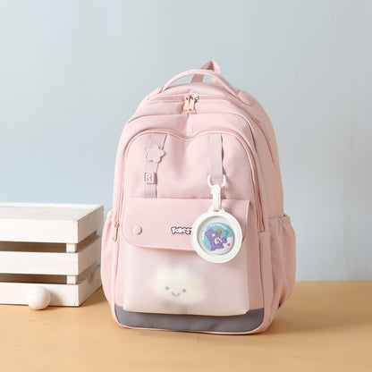 Fashion Campus High School And College Student Lightweight Casual Backpack
