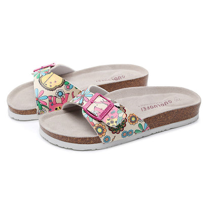 Fashion Flat For Outdoors Non-slip Holiday Travel Beach Slippers
