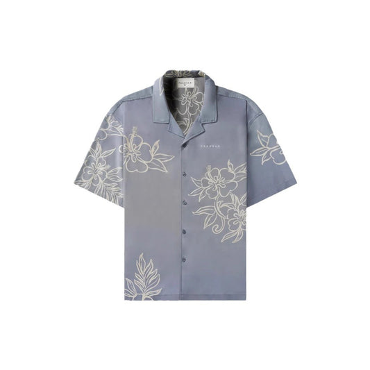 Printed Casual Loose Short Sleeves Top