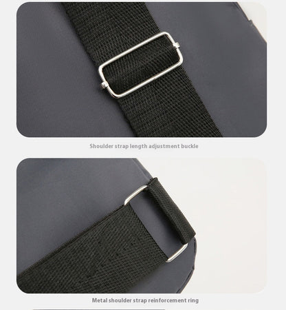 Waterproof Lightweight Multi-layer Multicolor Minimalism Crossbody Bag Waist Bag