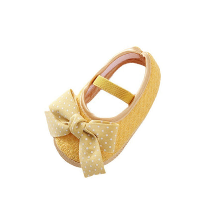 Newborn Baby 0-6-9 Months Soft Sole Toddler Shoes Hair Band Set