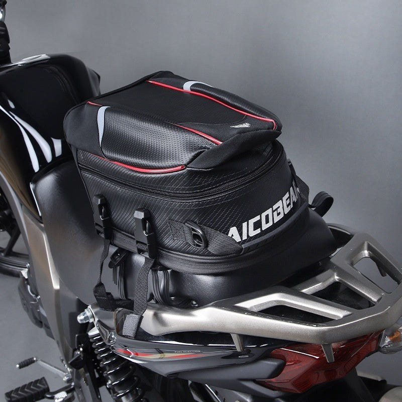 Multifunctional Motorcycle Hard Shell Rear Seat Shoulder Messenger Bag