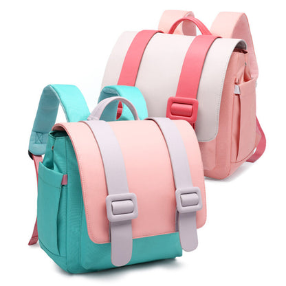 New Popular Campus School Bags Children Candy Color Backpacks